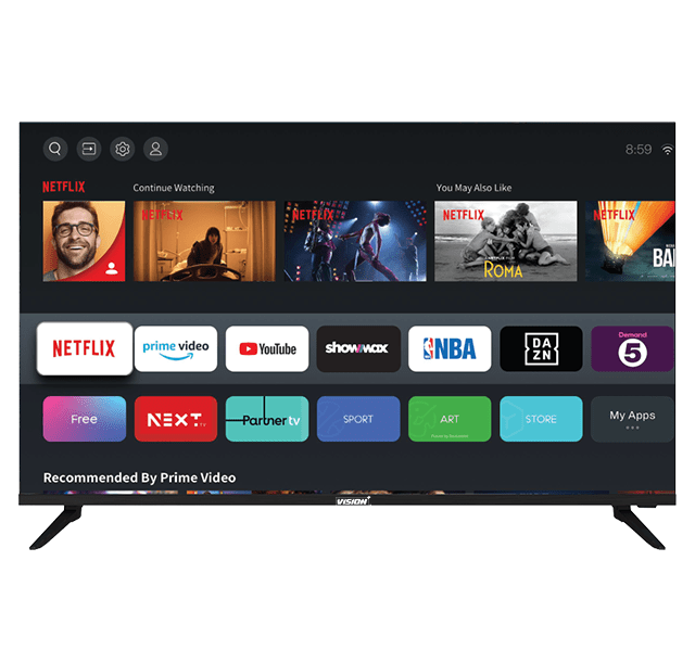 43''' Android TV at Vision plus store