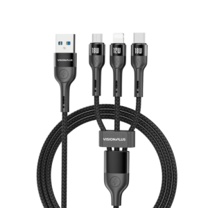 Vision Plus 3 In 1 Cable 1 M