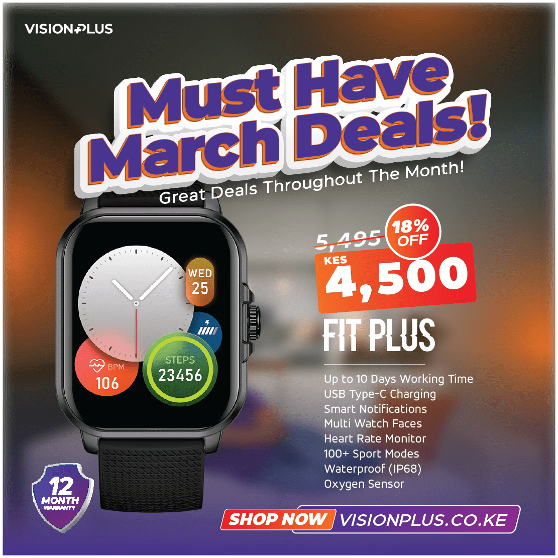 Introducing the Vision Plus Fit Plus — Now Available at Vision Plus Kenya