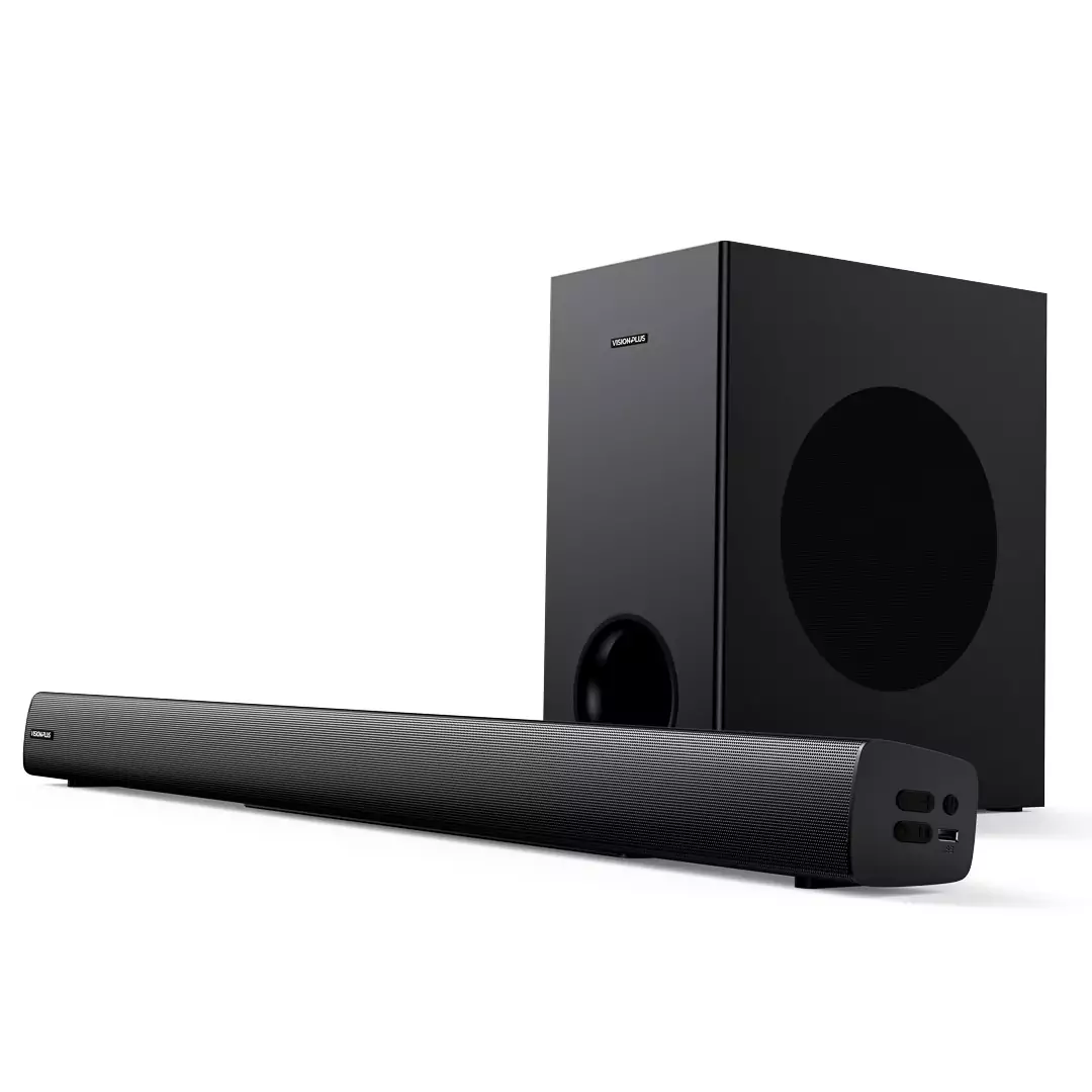 Introducing the Deep Bass 360W 2.1CH Sound Bar — Now Available at Vision Plus Kenya
